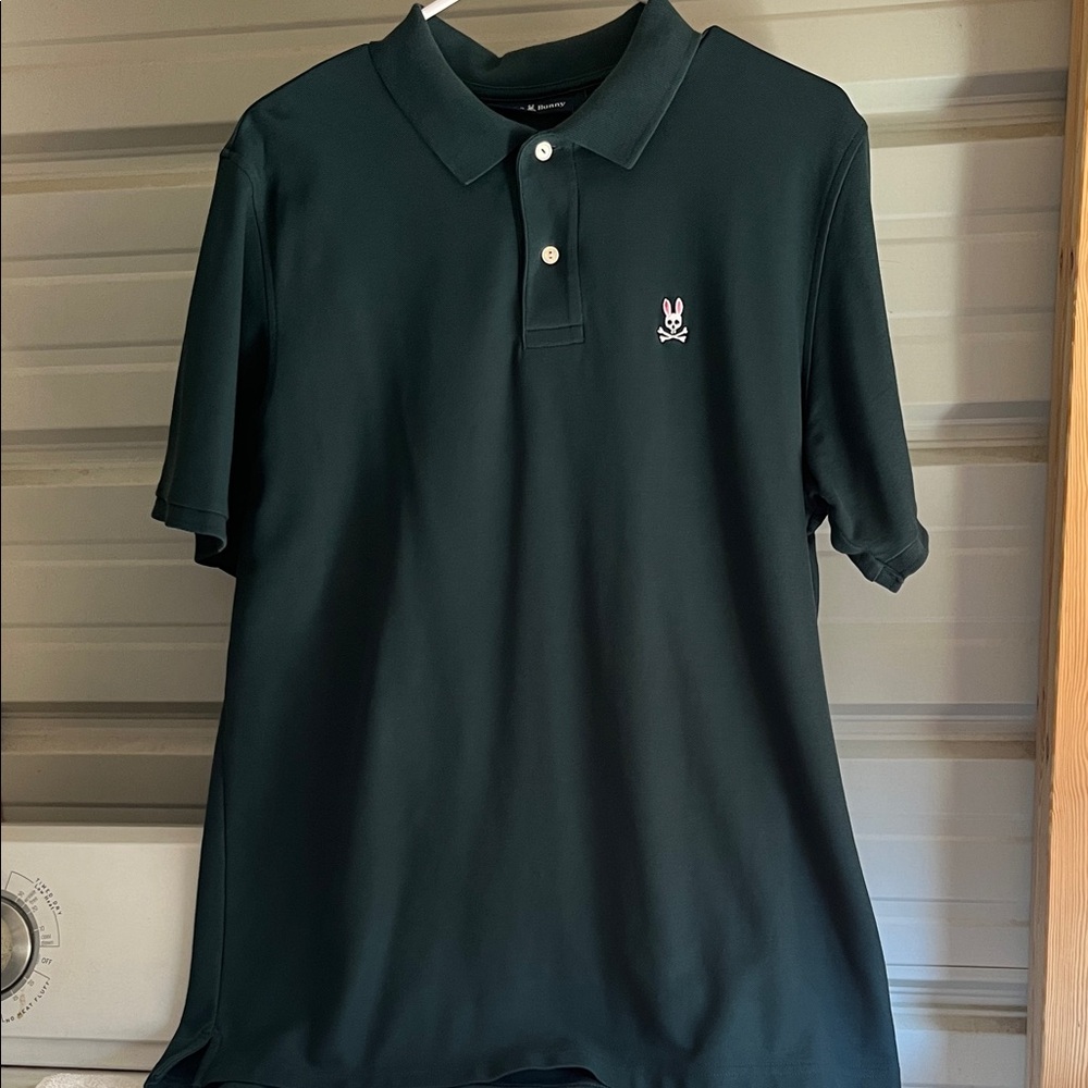 Psycho Bunny Forest Green Polo Shirt